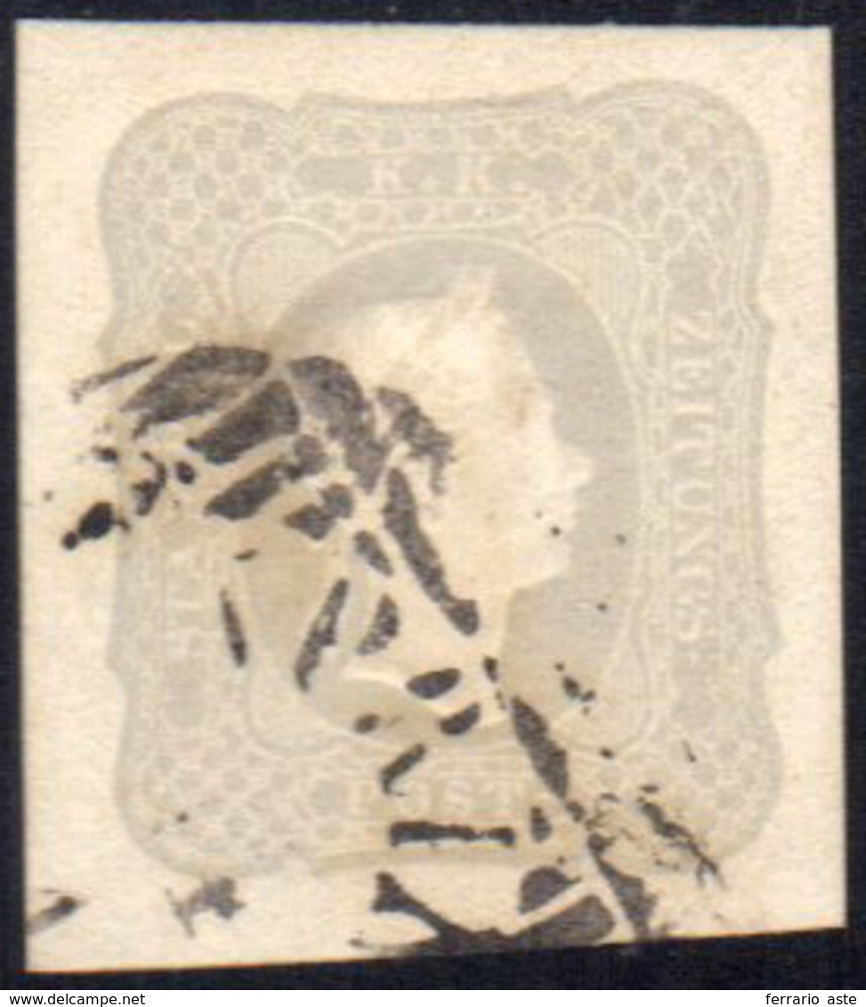 1861 - 1,05 S. Lilla Grigio Chiaro (10a), Usato, Perfetto. Bello.... - Lombardo-Venetien