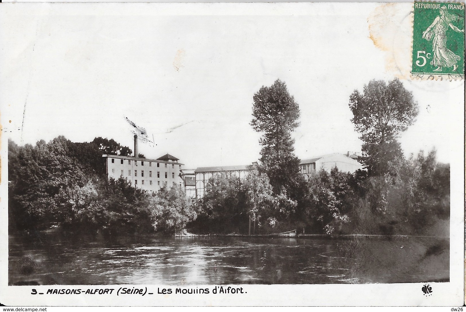 Maisons-Alfort (Seine) - Minoterie, Les Moulins D'Alfort - Edition Rose, Paris - Carte N° 3 - Maisons Alfort