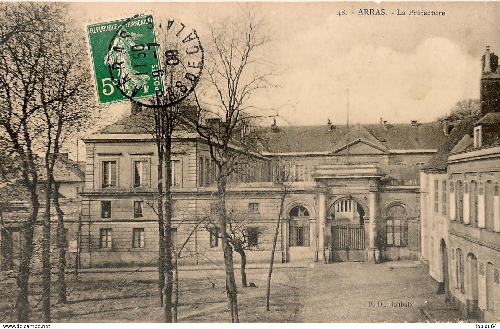 62 - Arras - La Préfecture- Divisé/circulé - (G122) - Arras