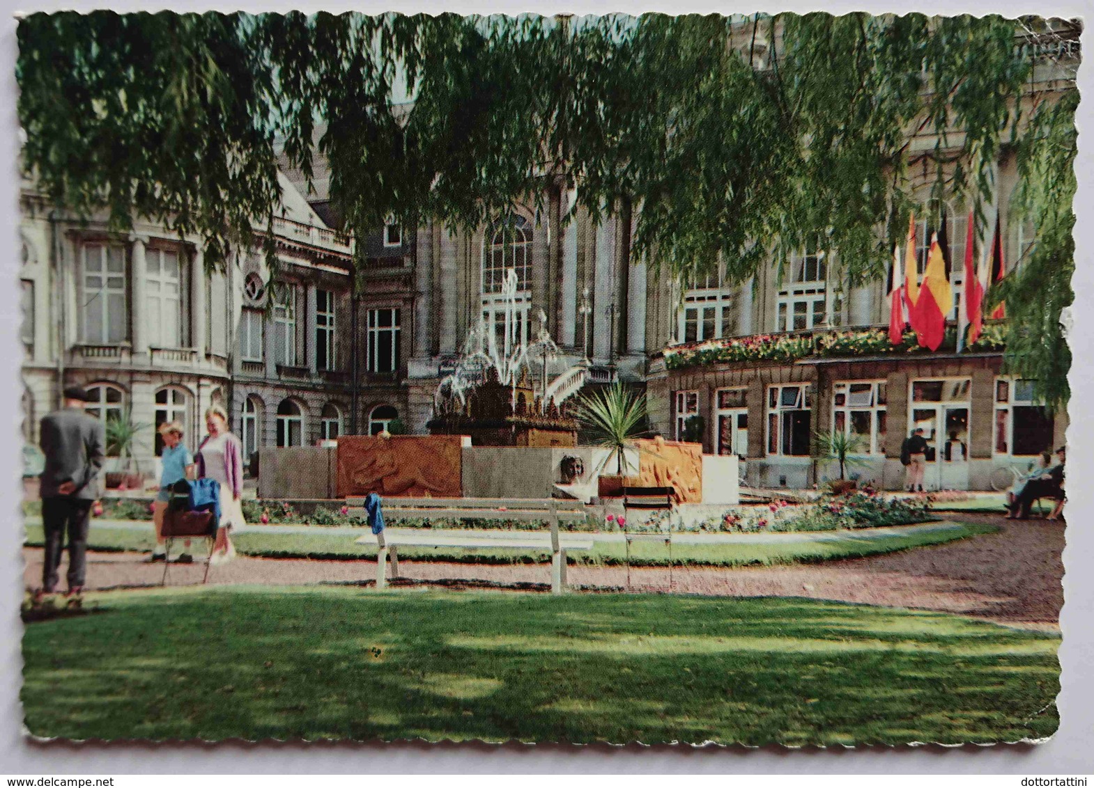 SPA - Parc Du Casino - Le Jet D'eau  - Vg - Spa