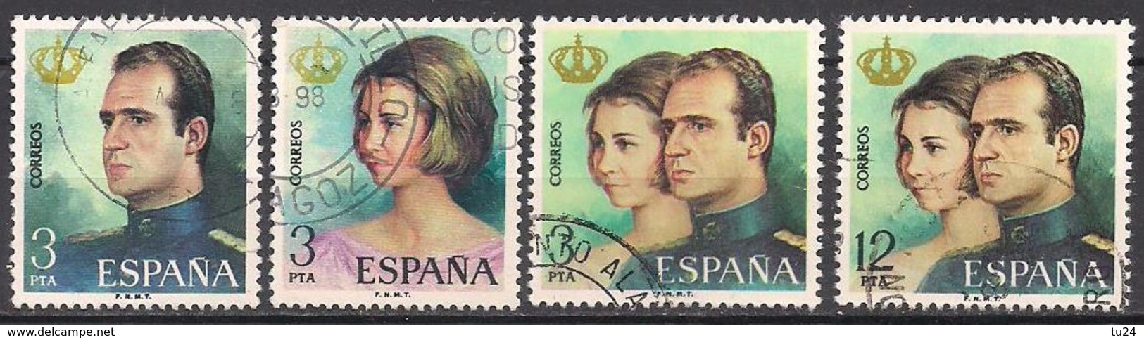 Spanien (1975)  Mi.Nr.  2195 - 2198  Gest. / Used  (2ga26) - Gebraucht