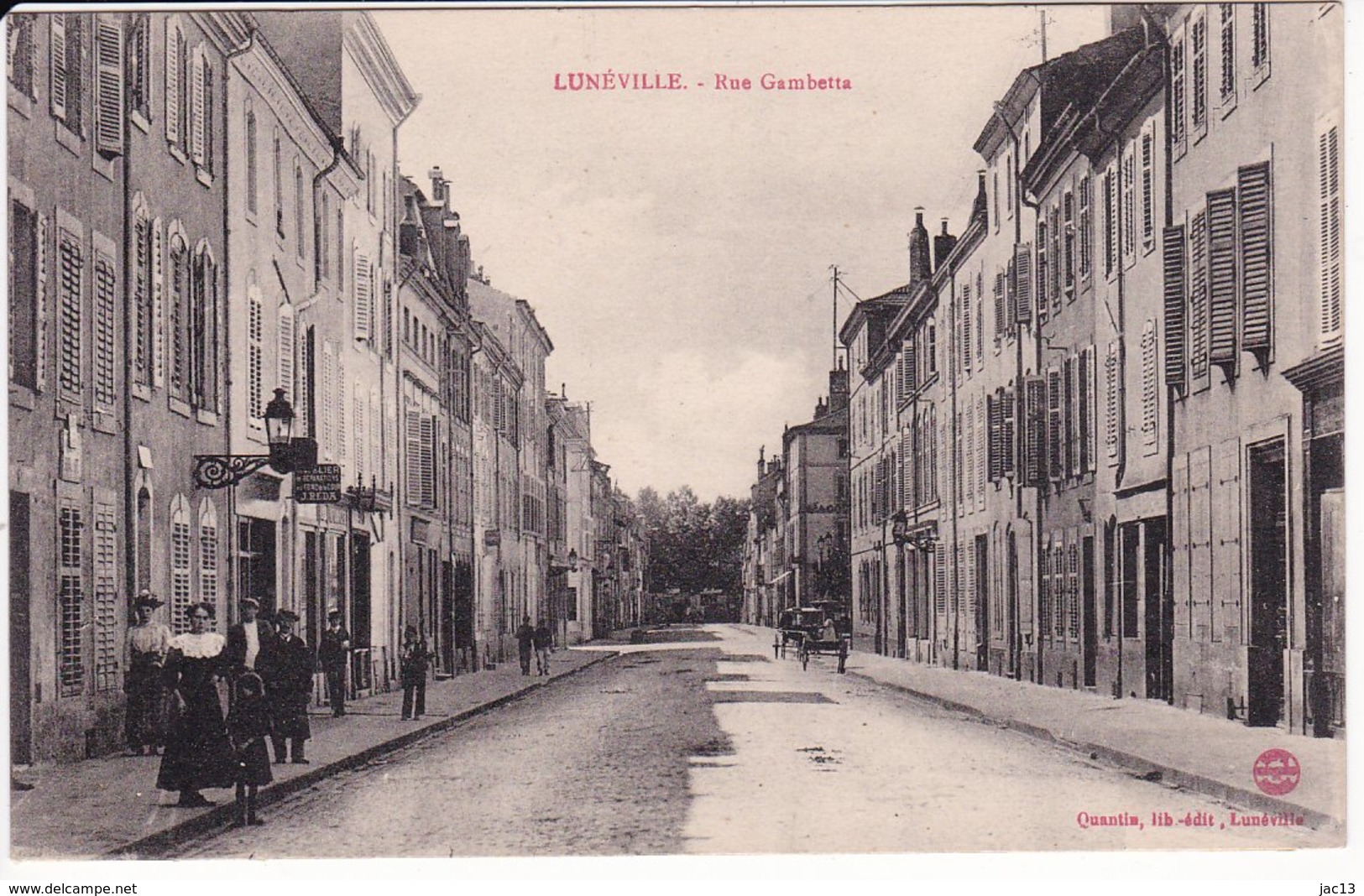 L120C_301 - Lunéville - Rue Gambetta - Luneville
