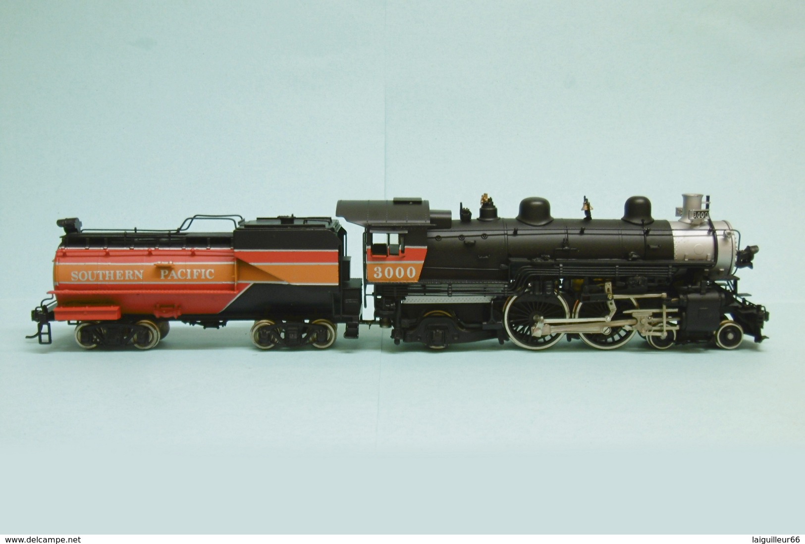 Westside / Mizuno - VAPEUR US 4-4-2 A6 n°3000 SOUTHERN PACIFIC laiton brass HO 1/87