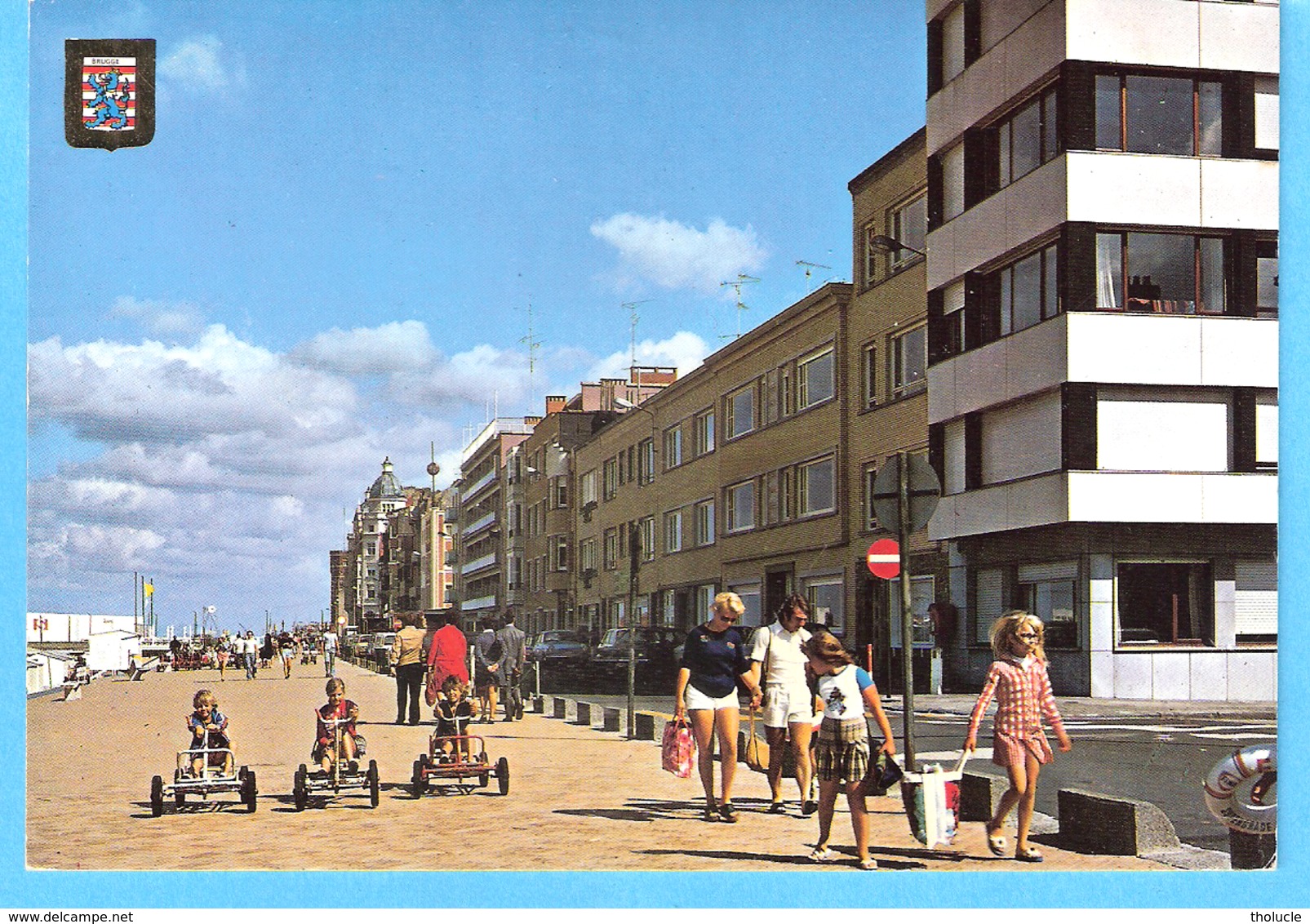 Zeebrugge-1983-Zeedijk-Digue De Mer-Promenade-Cuistax - Zeebrugge