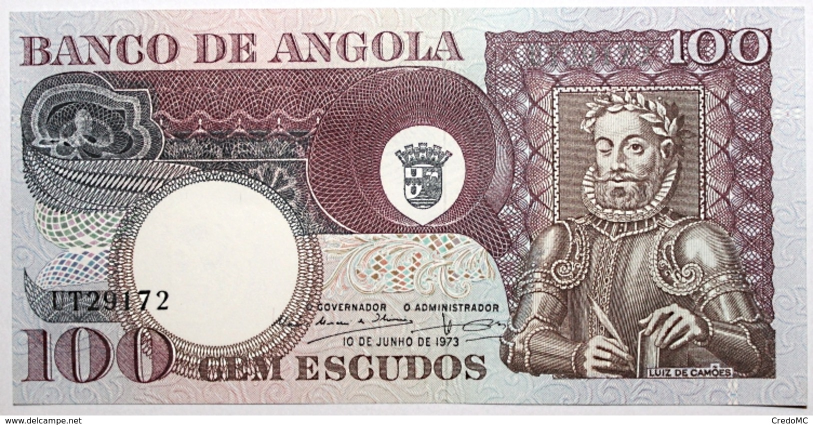 Angola - 100 Escudos - 1973 - PICK 106 - NEUF - Angola