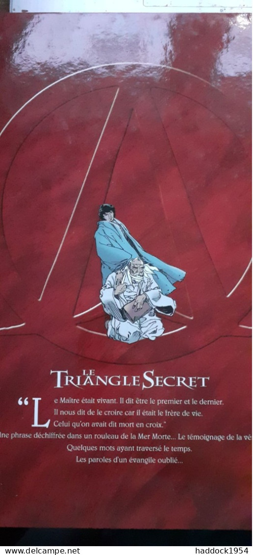 Le Triangle Secret Tome 4 L'évangile Oubliée DIDIER CONVARD Glénat 2001 - Triangle Secret, Le