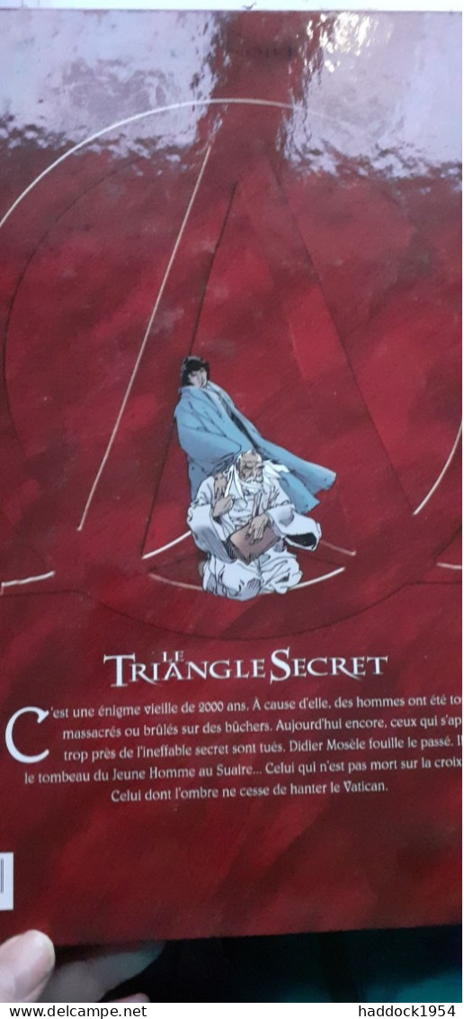 Le Triangle Secret Tome 2 Le Jeune Homme Au Suaire DIDIER CONVARD Glénat 2000 - Triangle Secret, Le