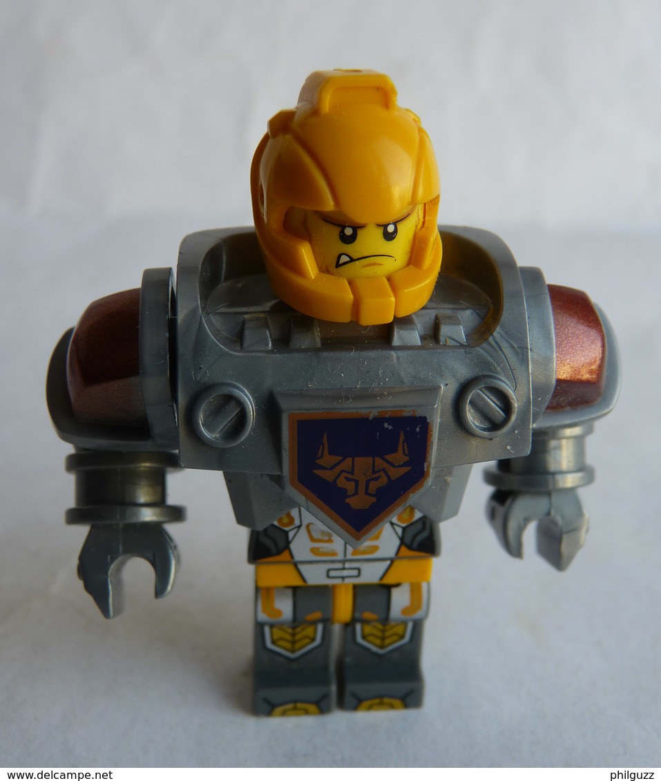 FIGURINE LEGO NEXO KNIGHT - AXL  - MINI FIGURE 2016 Incomplet Légo - Figures