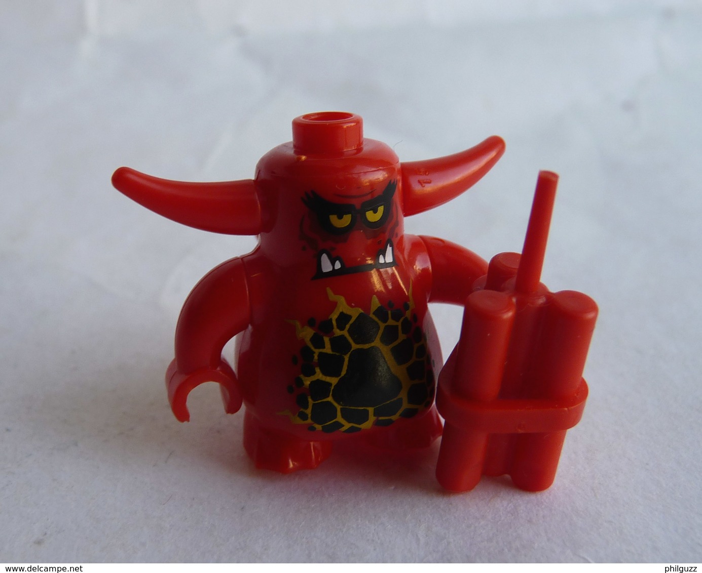 FIGURINE LEGO NEXO KNIGHT - SCURRIER 4 TEETH  - MINI FIGURE 2016 Légo - Figures