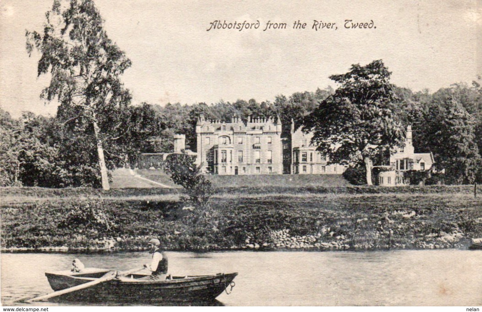 ABBOTSFORD FROM THE RIVER-TWEED - Roxburghshire