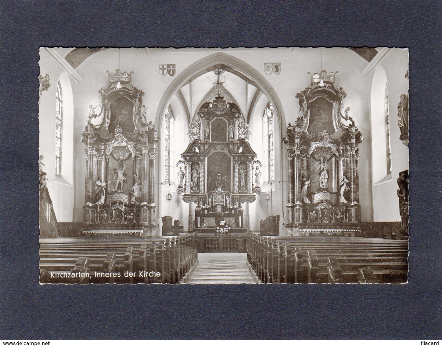 89472     Germania,   Kirchzarten,  Inneres Der Kirche,  NV - Kirchzarten