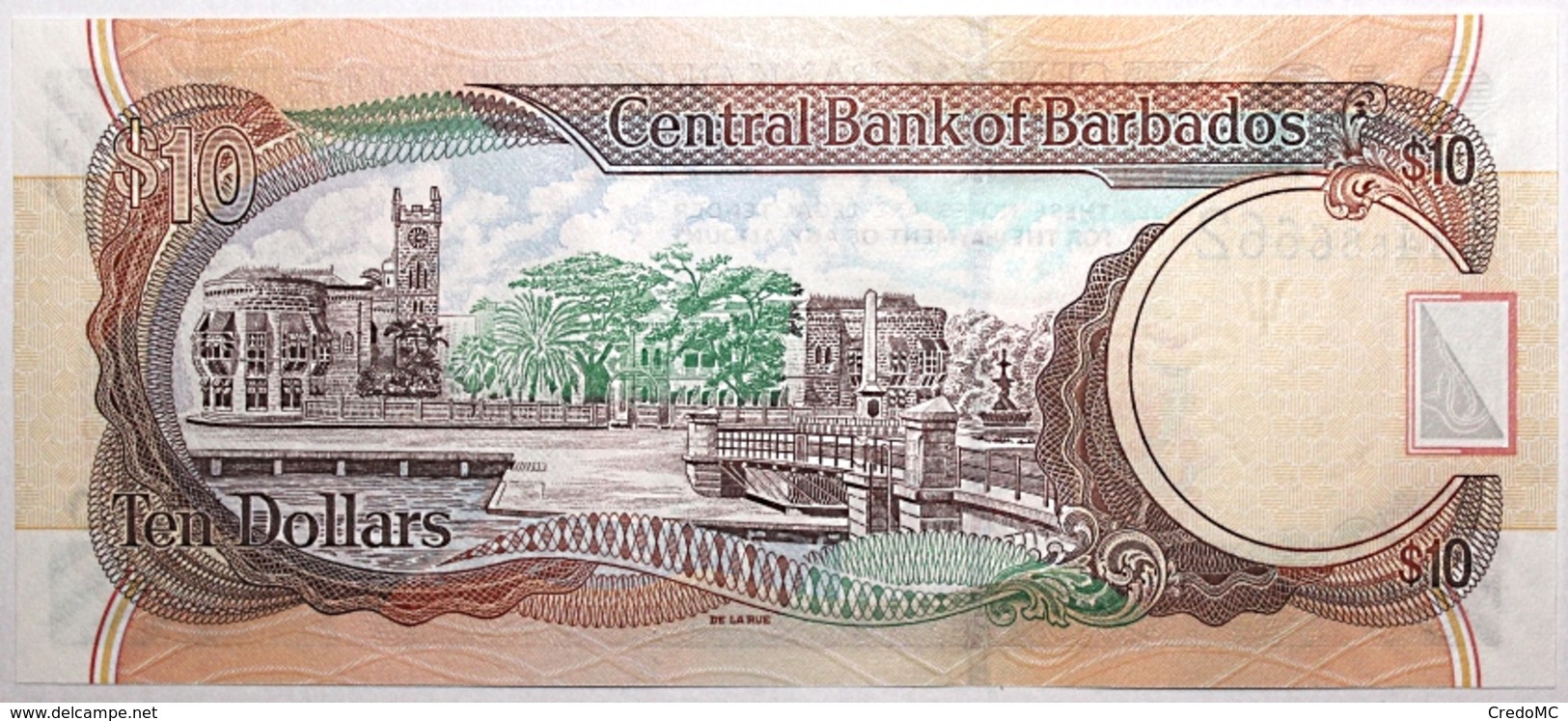 Barbades - 10 Dollars - 2007 - PICK 68a - NEUF - Barbados