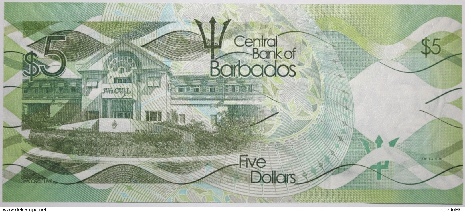 Barbades - 5 Dollars - 2013 - PICK 74a - NEUF - Barbados