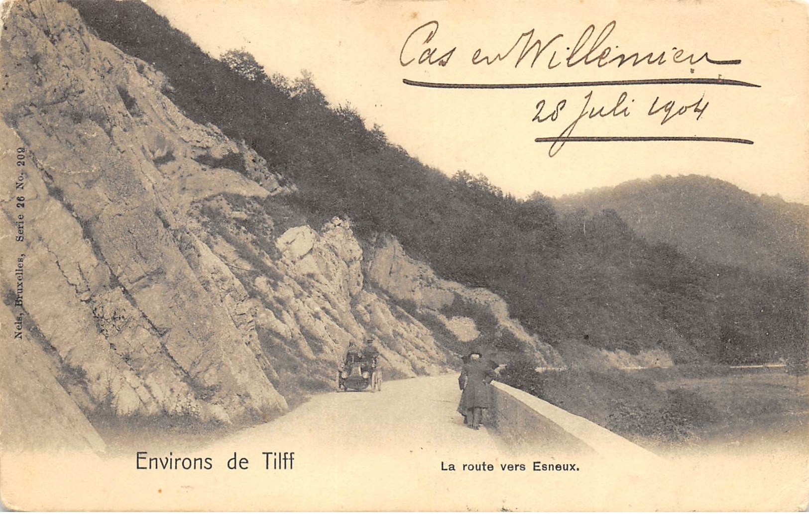 Environs De Tilff - 1904 - La Route Vers Esneux - Esneux