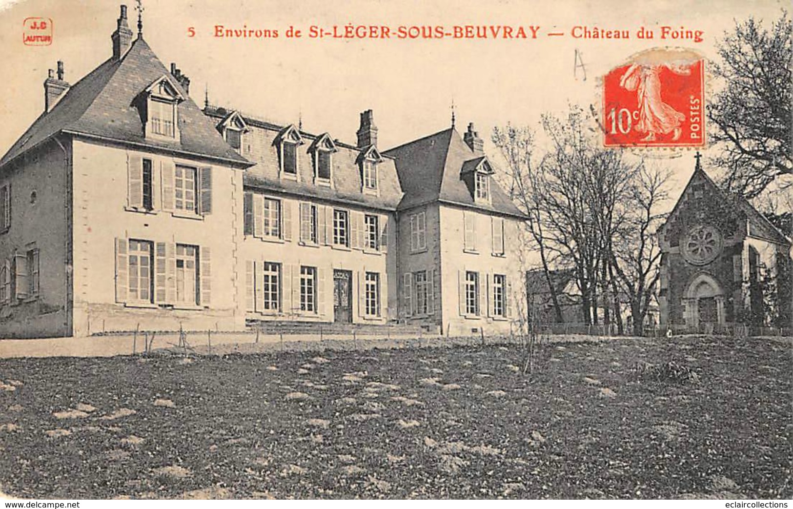 St Léger Sous Beuvray             71       Château De Foing         (voir Scan) - Andere & Zonder Classificatie