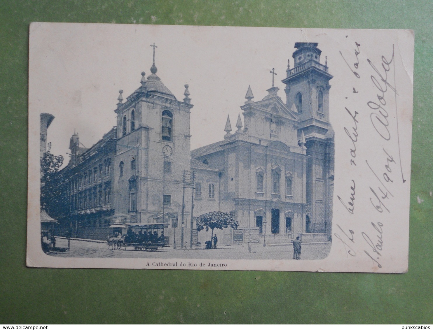 Cpa Bresil A Cathedral Of Rio De Janeiro1904 Bon Etat - Rio De Janeiro