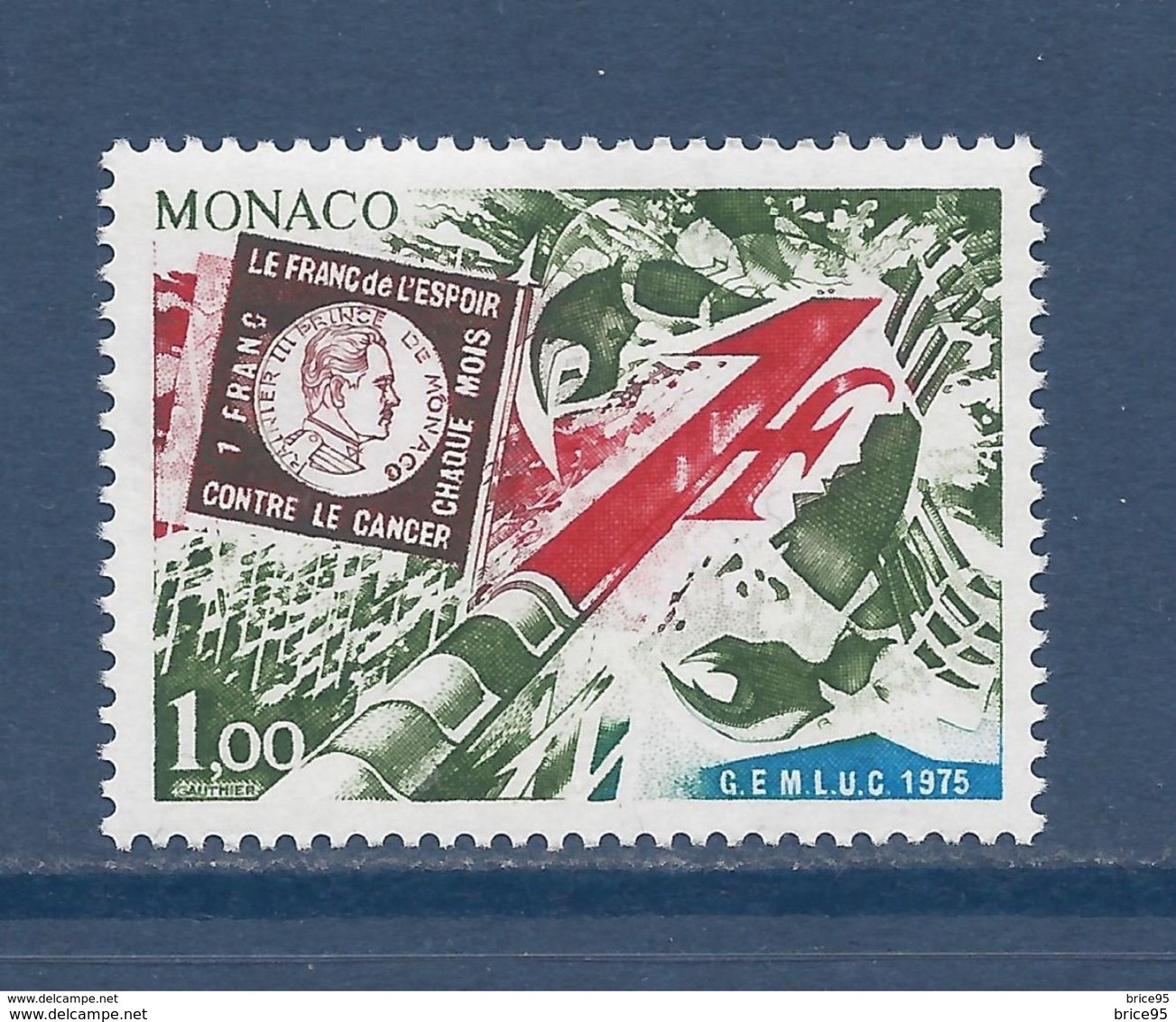 Monaco - Yt N° 1014 - Neufs Sans Charnière - 1975 - Nuevos