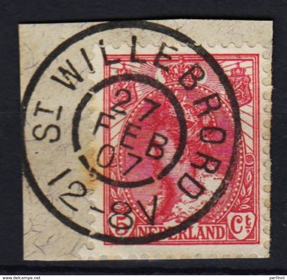 Grootrond GRHK 799 St Willebrord Op 60 - Poststempel