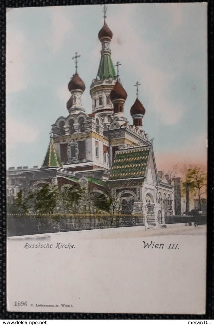 AK - Russische Kirche,  Wien III, Ungebraucht - Churches