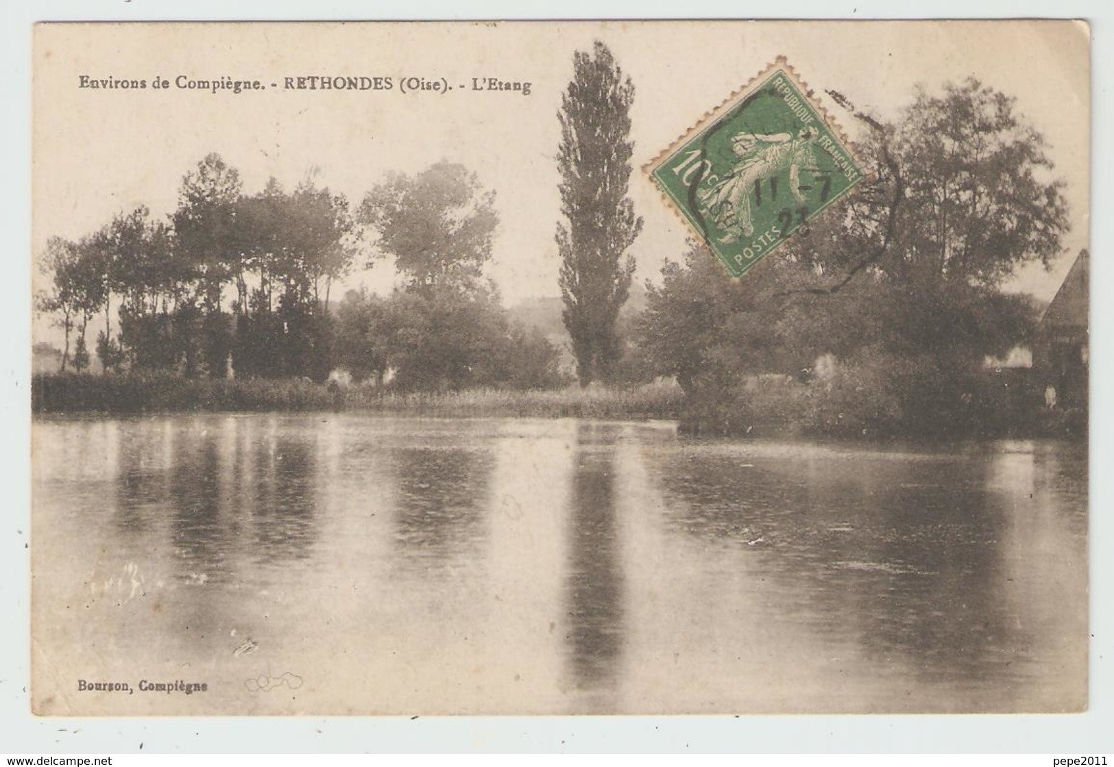 CPA 60 - Environs De COMPIEGNE - RETHONDES - L'Etang - Rethondes