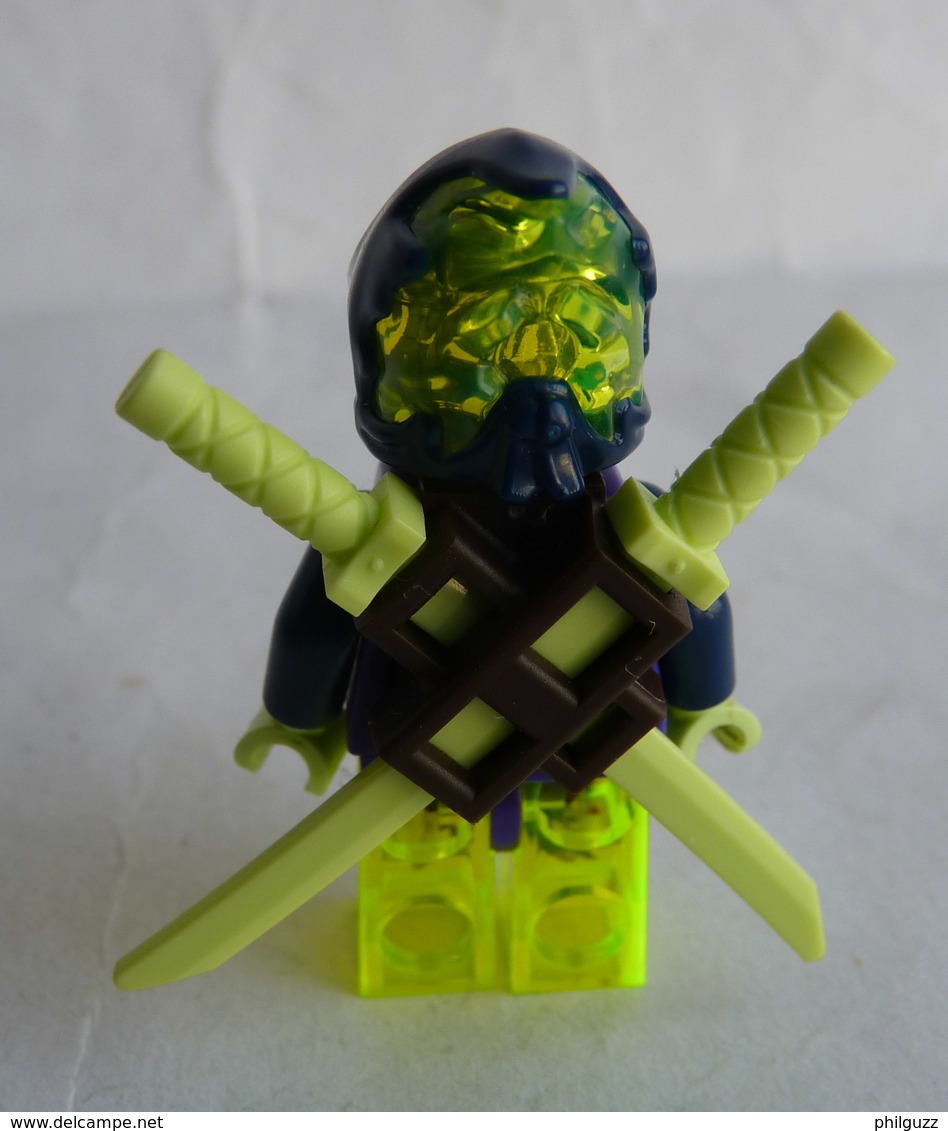 FIGURINE LEGO NINJAGO -   GHOST NINJA HACKLER - Mini Figure 2015 Légo - Figurines