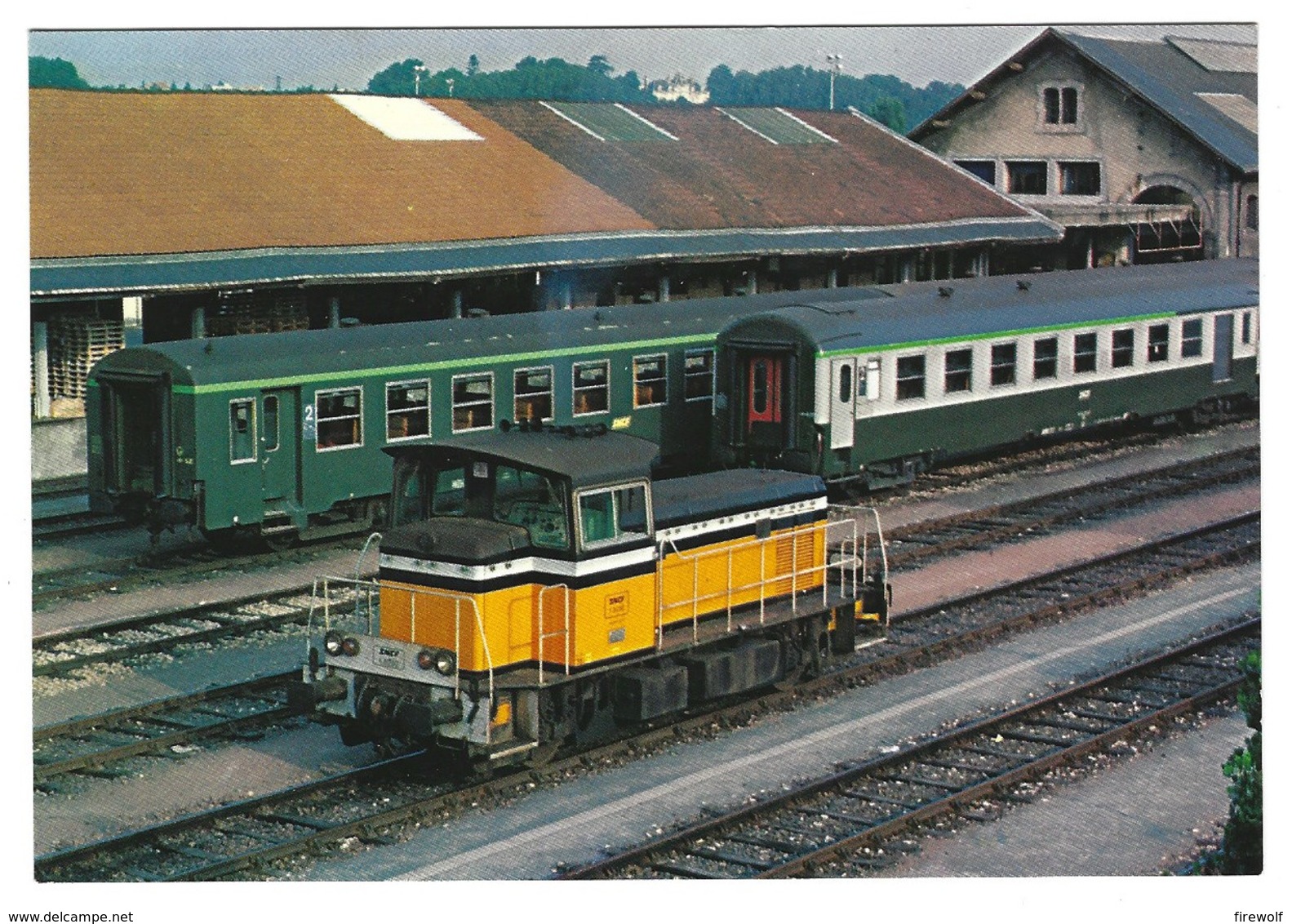 X08 - France - Shunting Locomotive Y-8000 - Gare De Périgueux - Eisenbahnen