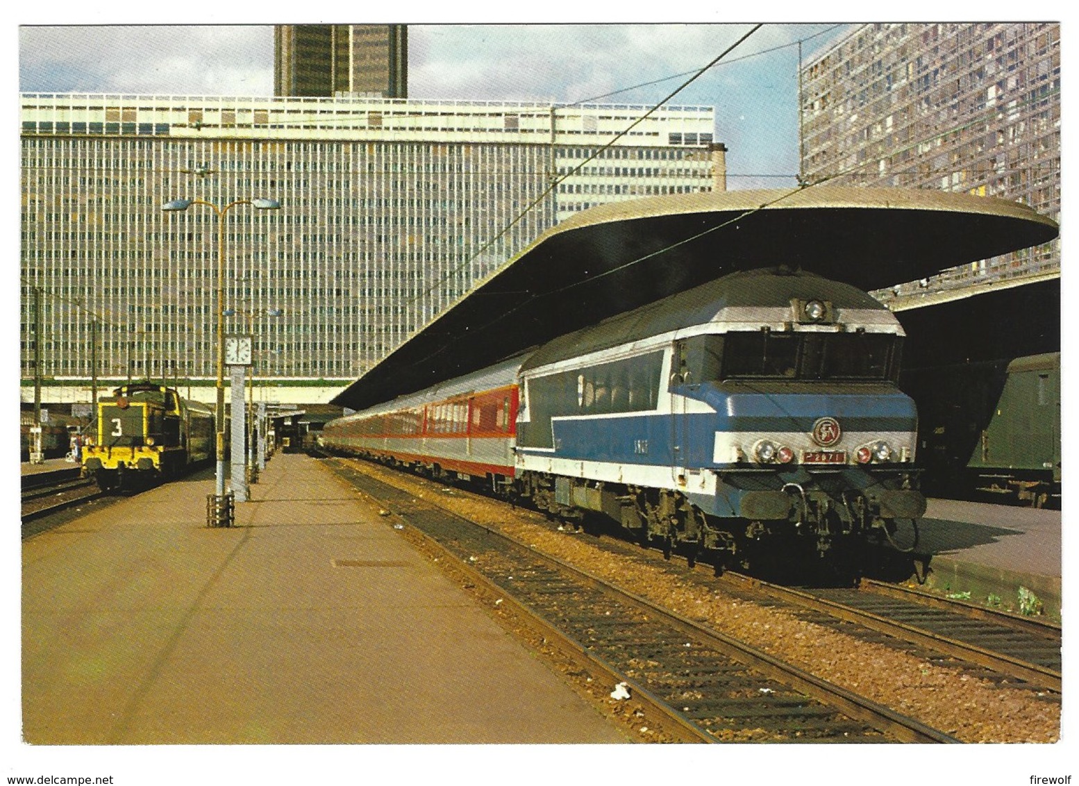 X08 - France - Locomotive CC-72071 - Paris-Montparnasse - Eisenbahnen