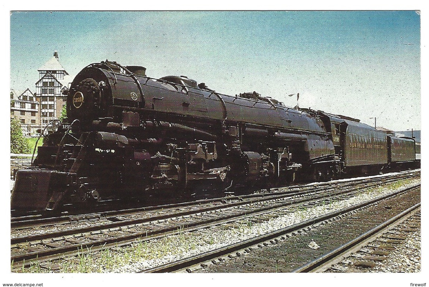 X08 - USA - Norfolk & Western - Steam Locomotive 1218 - Eisenbahnen