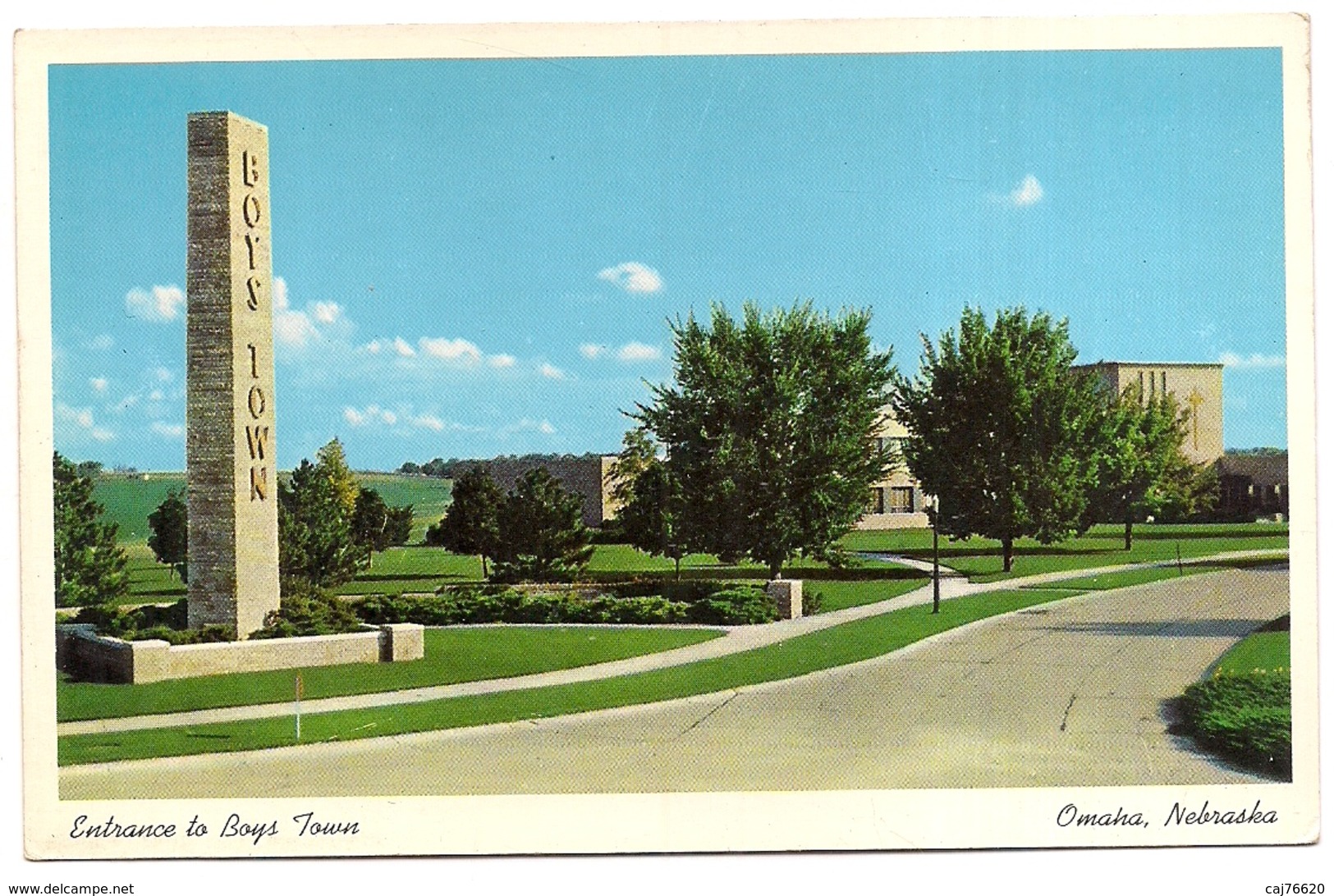 Entrance To Boy's Town , Omaha, Nebraska - Omaha