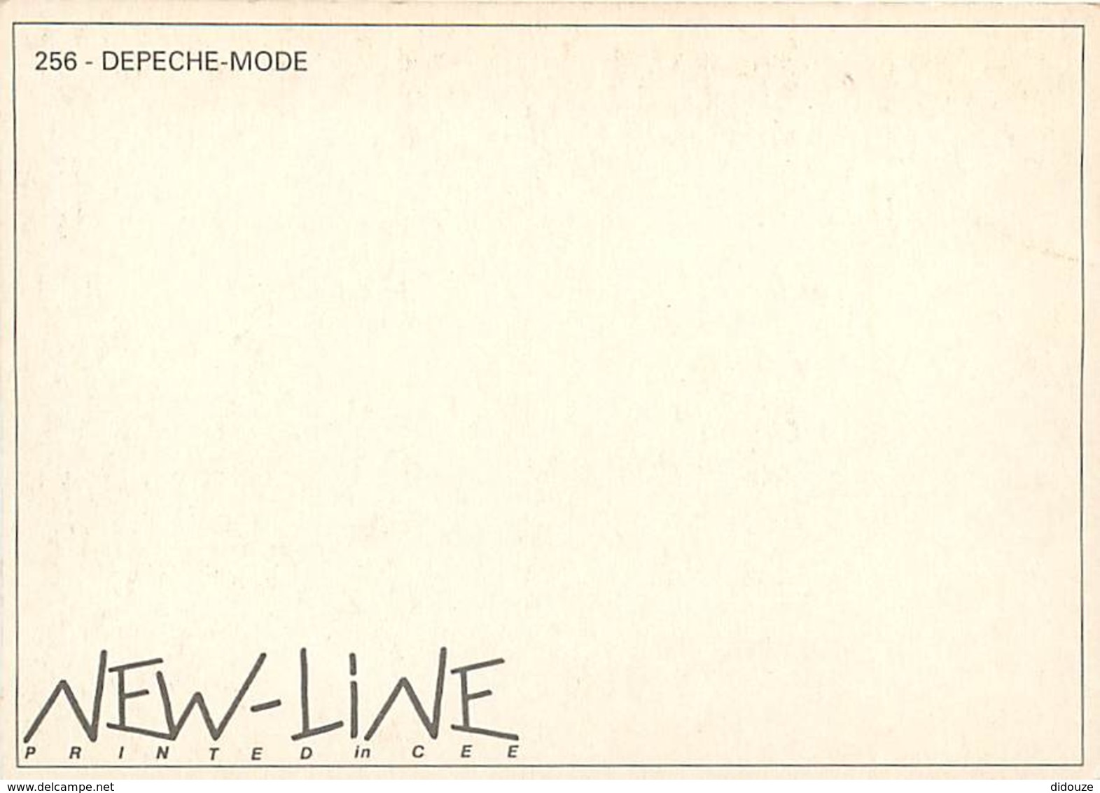 Musique - Depeche Mode - Carte Neuve - Voir Scans Recto-Verso - Musique Et Musiciens