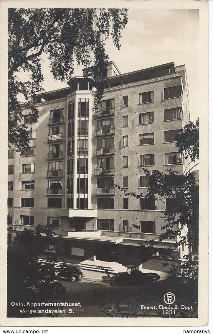 Oslo - Appartementshuset Welgelandsveien - HP1956 - Norvegia