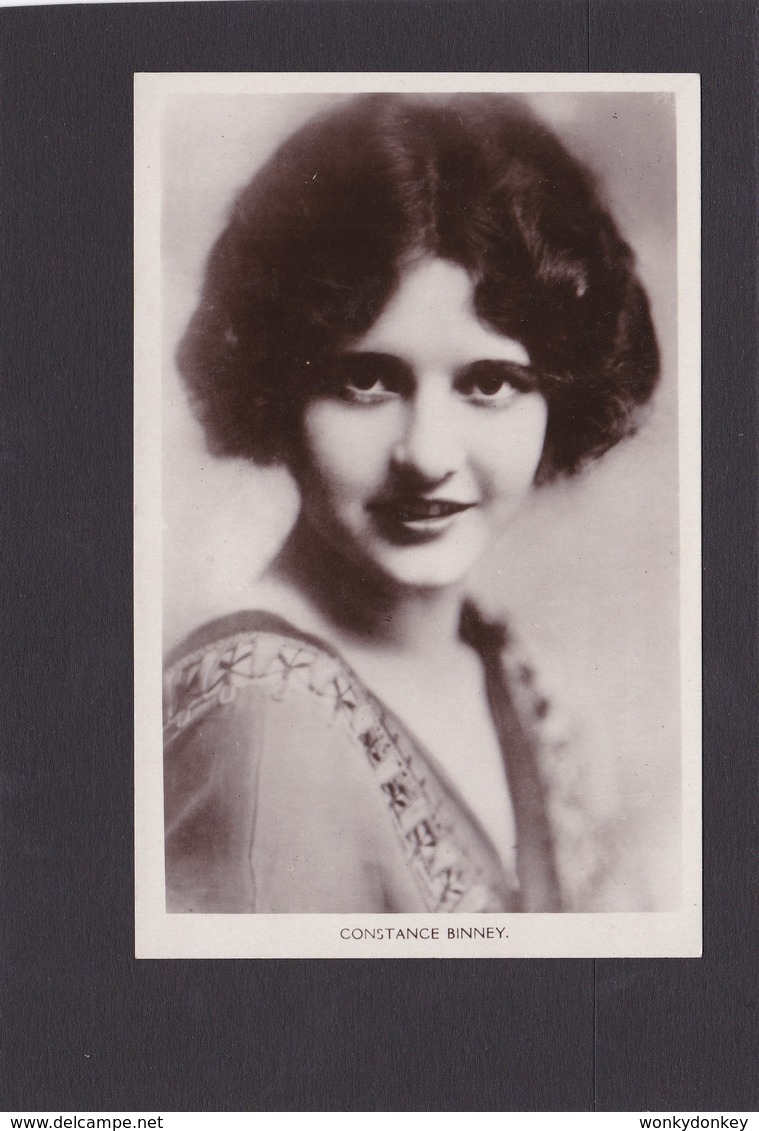 Constance Binney.    Actress.   Picturegoer Series.   RPPC. - Acteurs