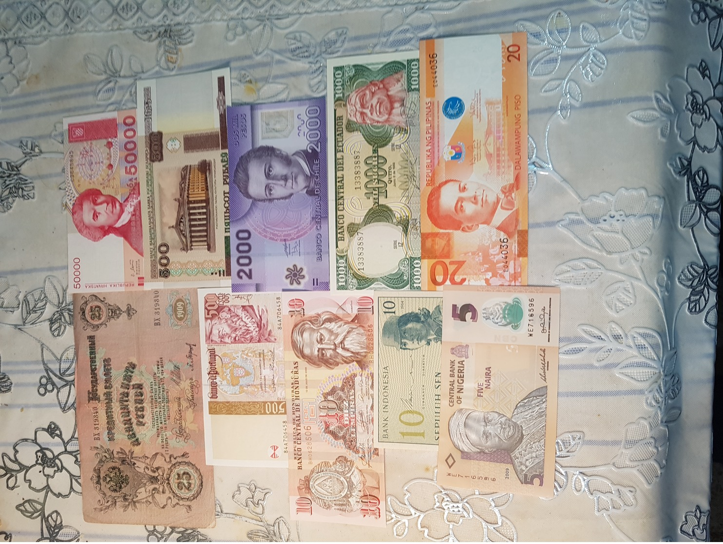 COLLECTION DE 10 BANKNOTES UNC..... - Altri & Non Classificati