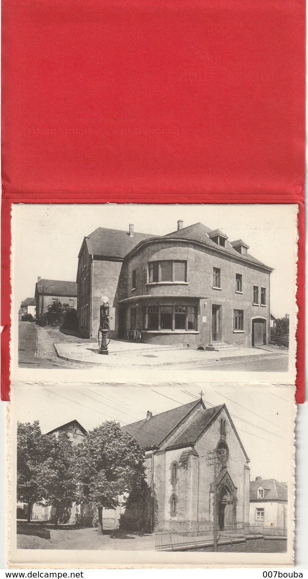 ESCHDORF - Hotel Pension (Prop. Guillaume Braas) - Carnet Complet De 5 Cartes ( Format CPA) - Esch-Sauer