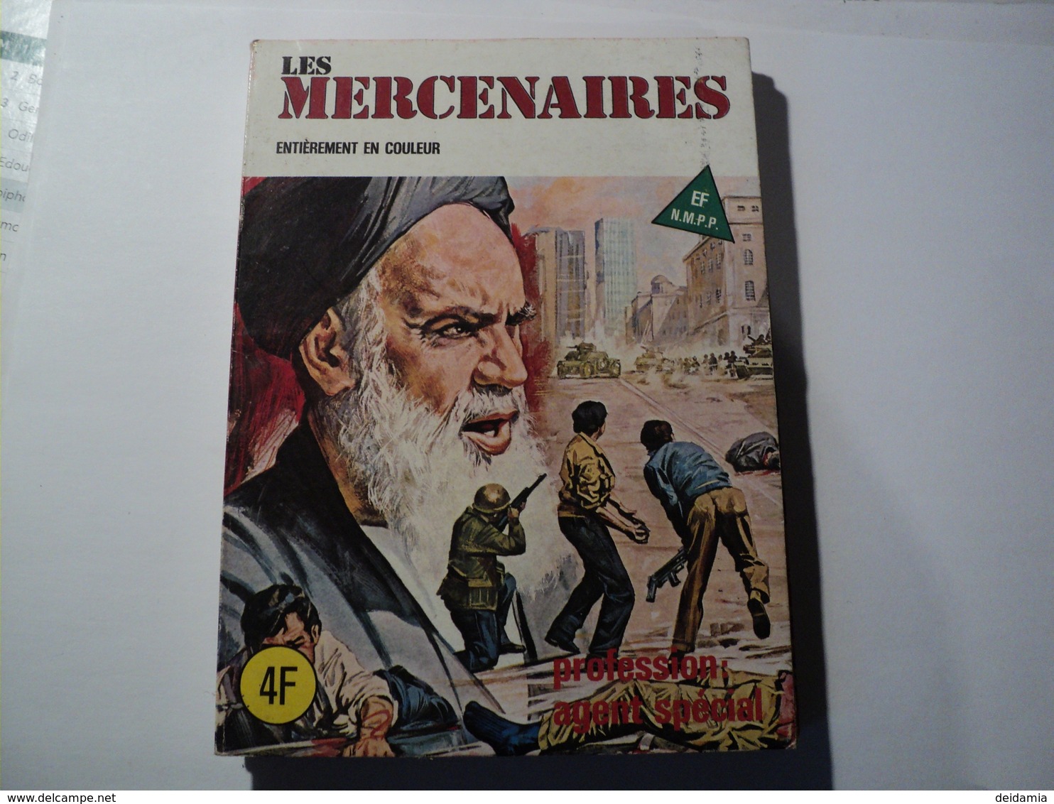 LES MERCENAIRES N°3 DE NOVEMBRE 1979. ELVIFRANCE PROFESSION AGENT SPECIAL - Mercenaire, Le
