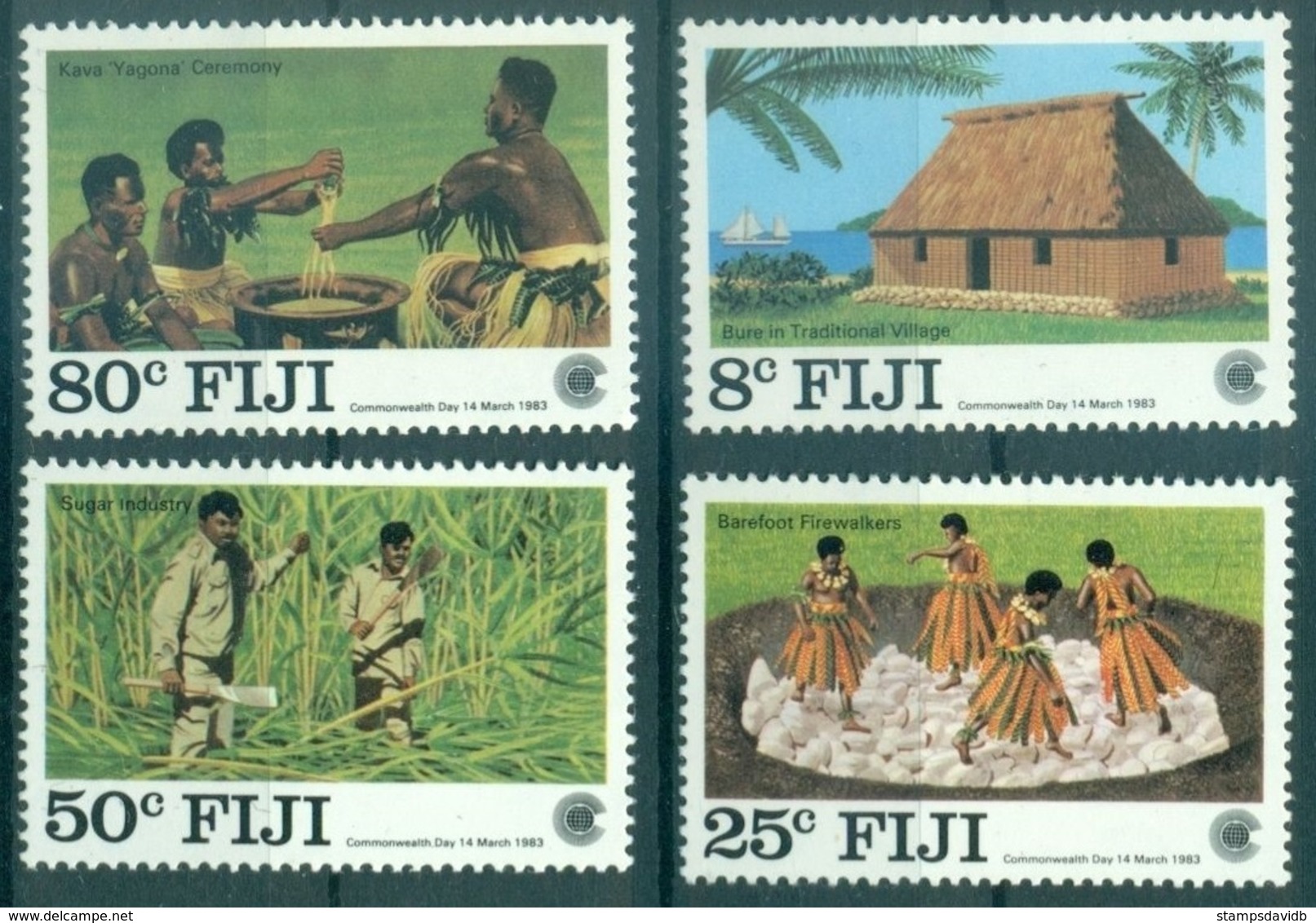 1983	Fiji	479-482	Industry / Architecture	3,20 € - Usines & Industries