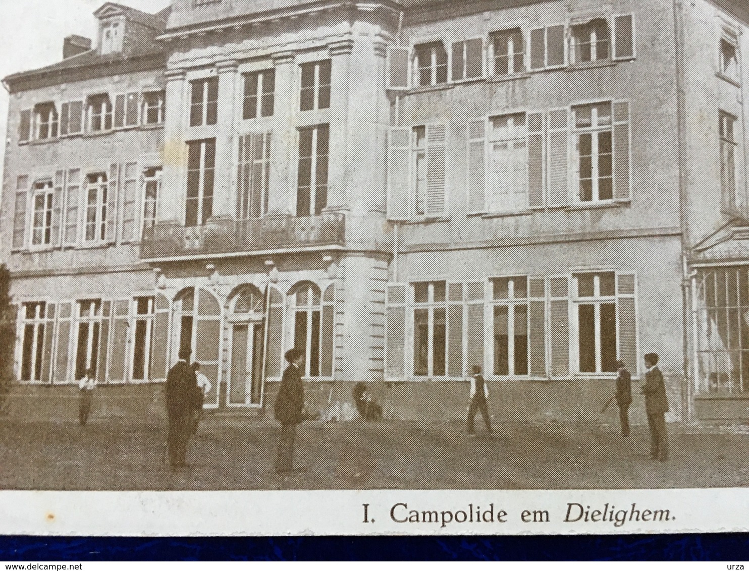 DIELEGEM--cpa--"le Sanatorium Du Docteur Titeca" Avec Petite Histoire - Jette