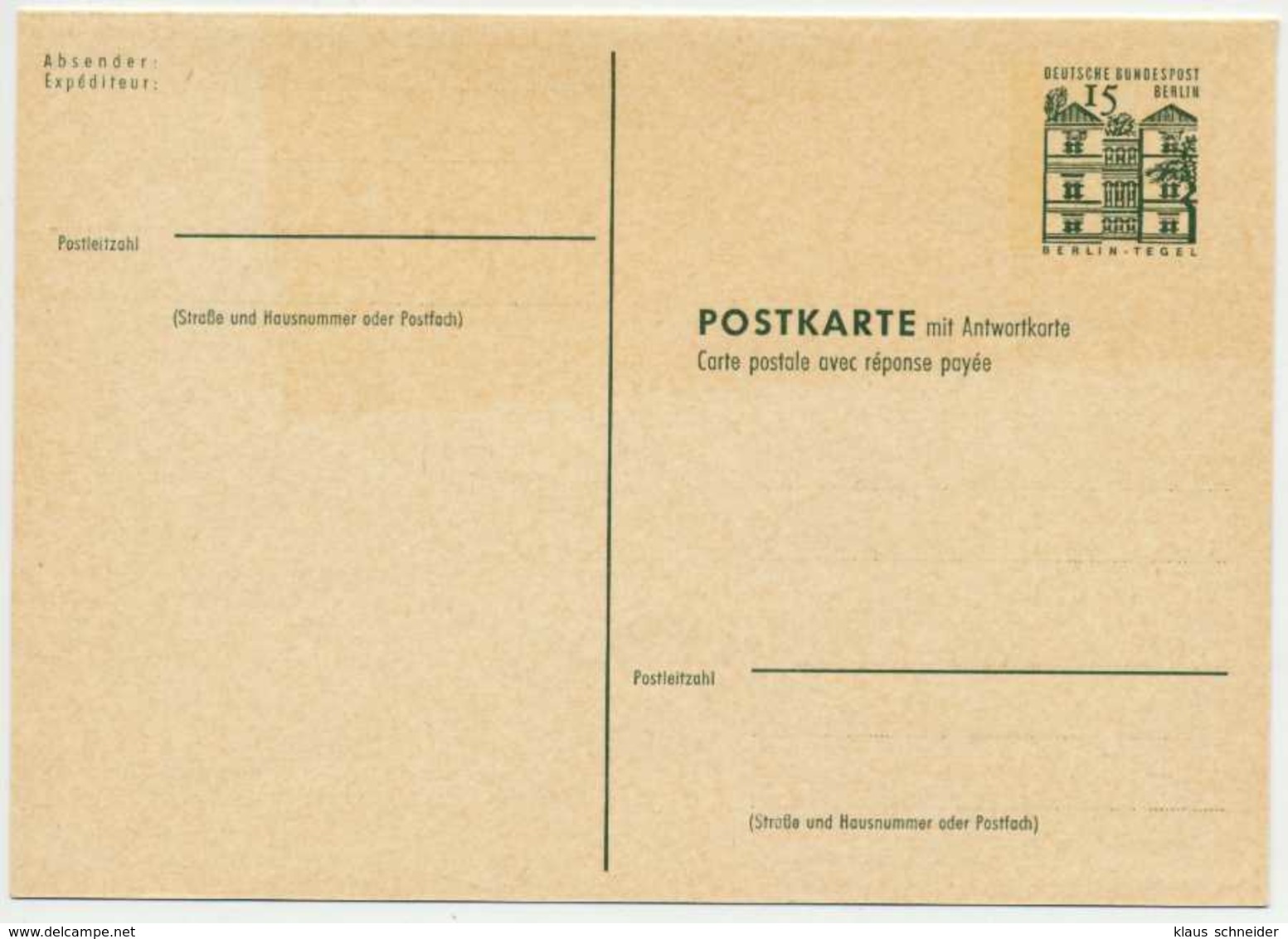 BRD Nr P84 UNGEBRAUCHT POSTKARTE X794D7E - Postkarten - Ungebraucht