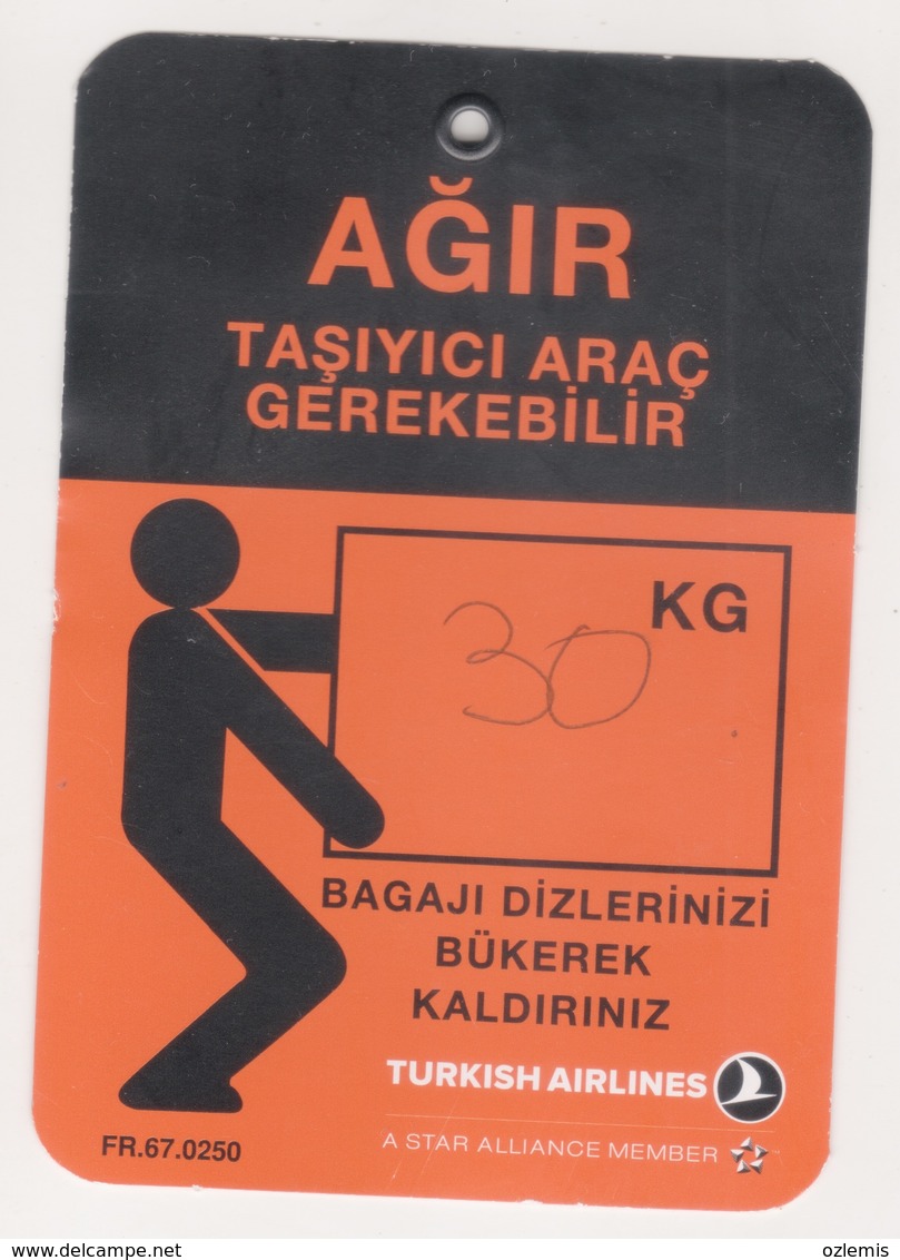 HEAVY ASSISTED LIFT MAY BE REQUIRED TURKISH AIRLINES - Tickets