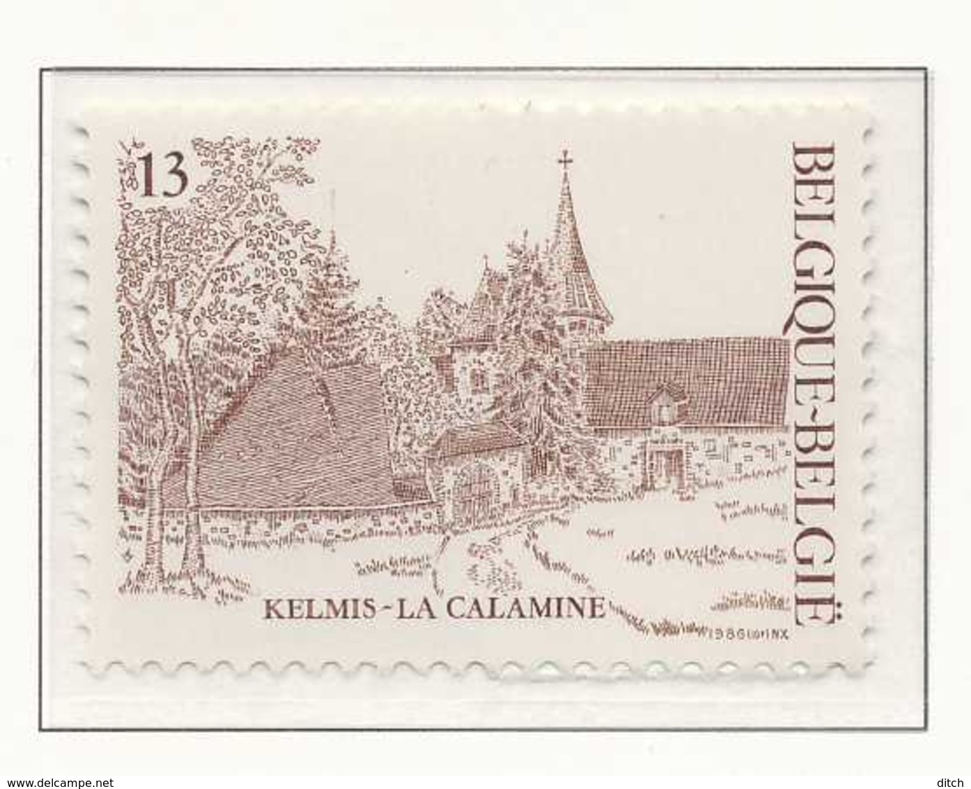 D - [152626]TB//**/Mnh-[2222] Belgique 1986, Tourisme, Château D'Eynebourg à Kelmis, SNC - Autres & Non Classés