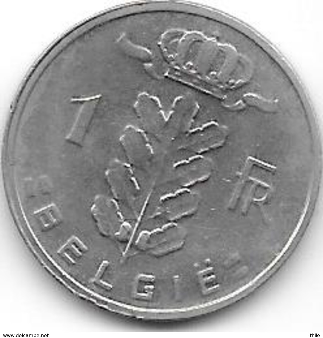 BELGIË 1988 - 1 Franc - 1 Franc