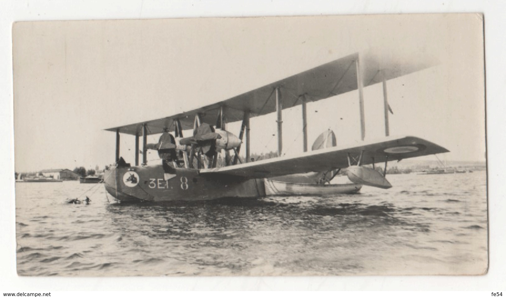 ° AVIATION ° AVION ° HYDRAVION LATHAM 43 ° ESCADRILLE 3E1 °  BERRE 1929 - 30 ° PHOTO ° - 1919-1938: Between Wars