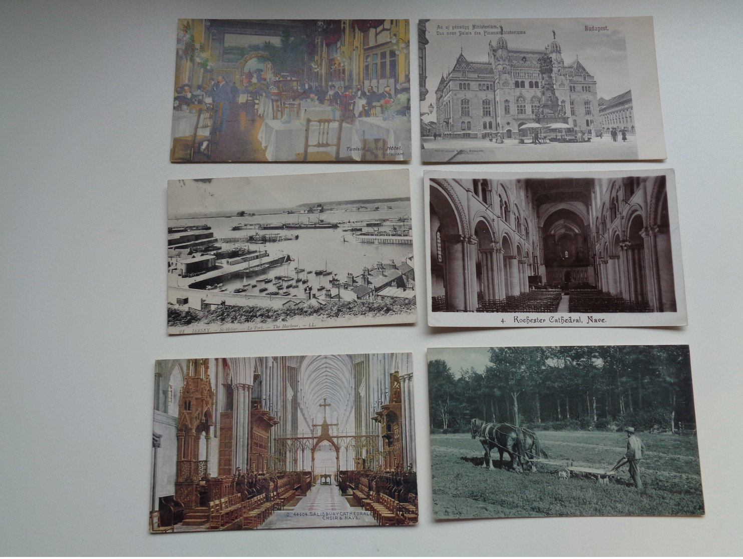 Beau lot de 60 cartes postales du monde        Mooi lot van 60 postkaarten van de wereld - 60 scans