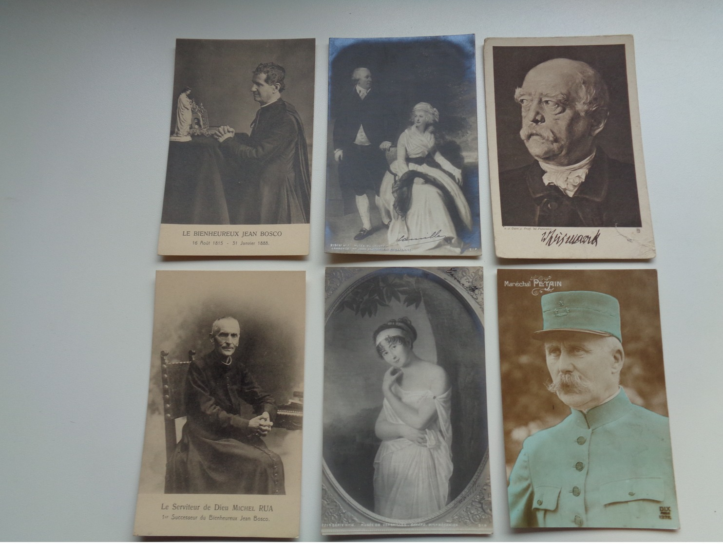 Beau Lot De 60 Cartes Postales De Personnes Célèbres Peintre  Poète Famille Royale écrivain Philosophe - 60 Scans - 5 - 99 Cartes