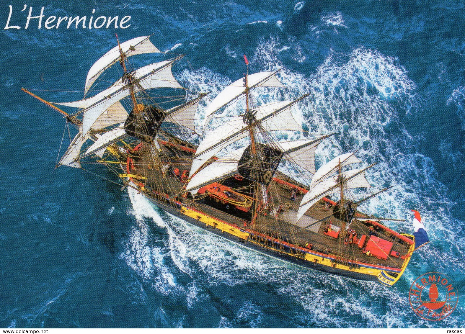 CPM - L - BATEAU - VOILIER - L'HERMIONE - FREGATE DE LA LIBERTE - Segelboote