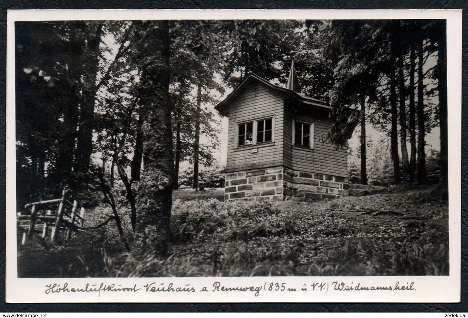 C9803 - Neuhaus Am Rennweg - Weidmannsheil - Hütte - E. Pfleumer Eisleben - Neuhaus