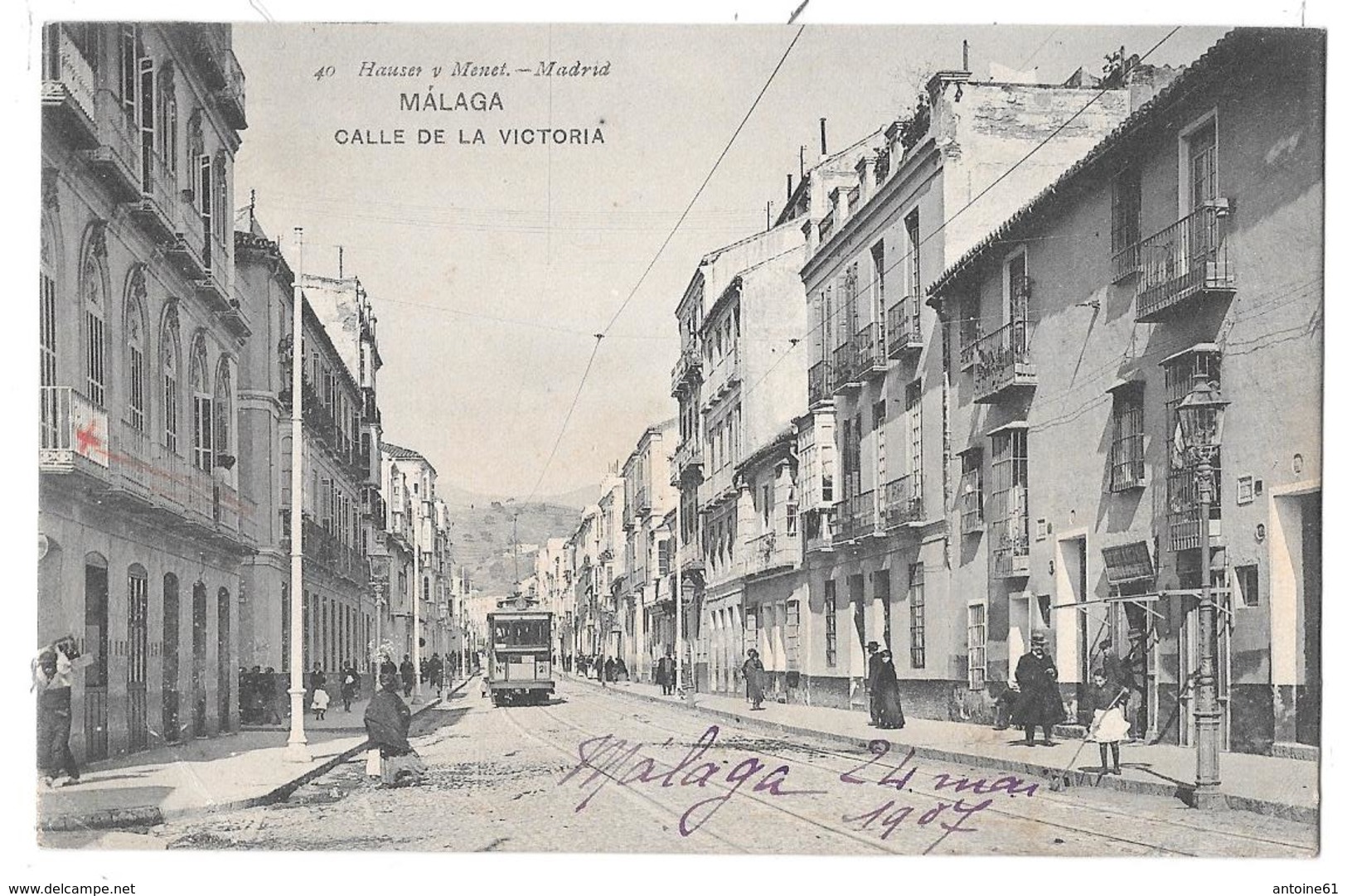 MALAGA --Calle De Victoria - Málaga