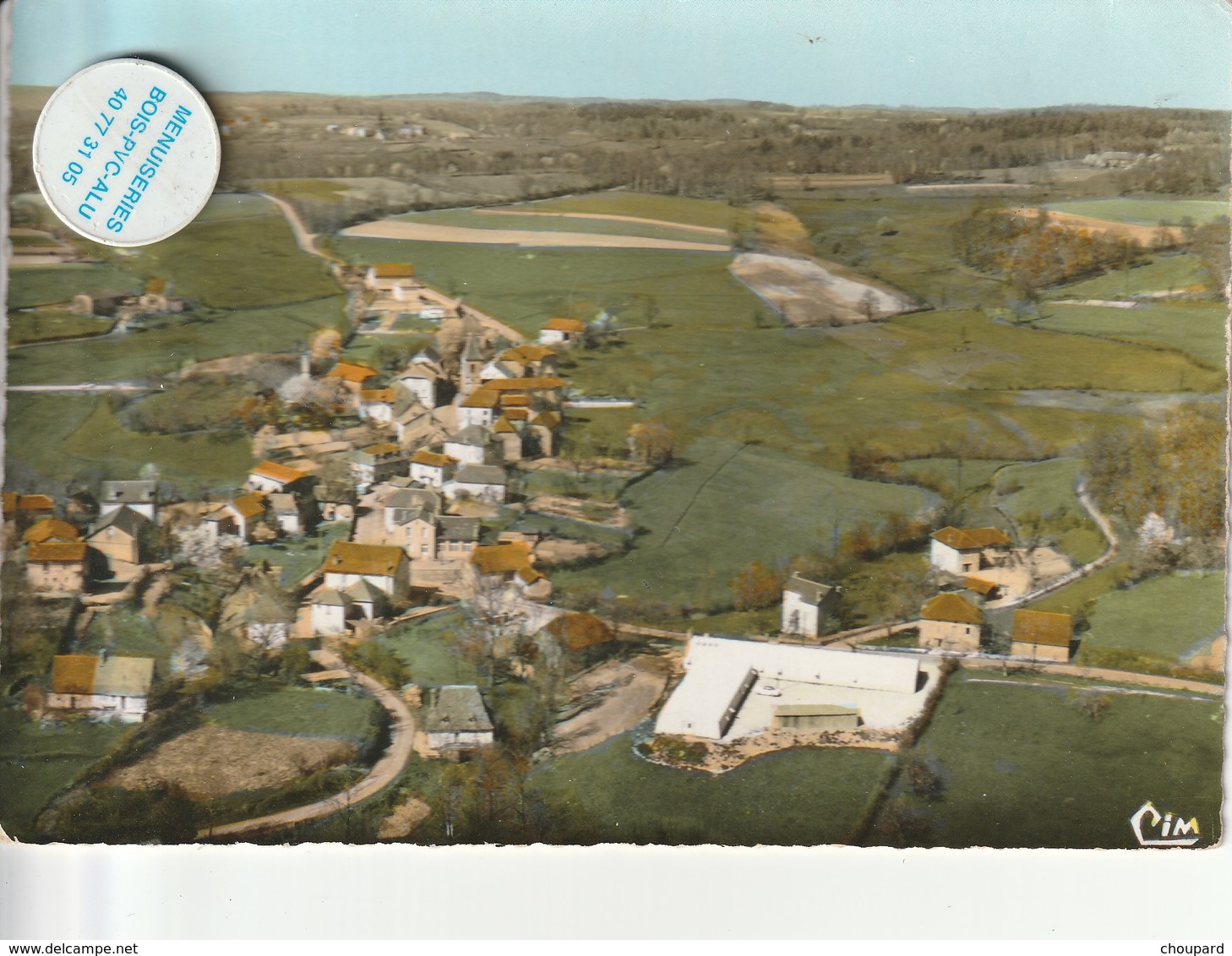 46 - Très Belle Carte Postale Semi Moderne De   COMLAC   Vue Aérienne - Altri & Non Classificati