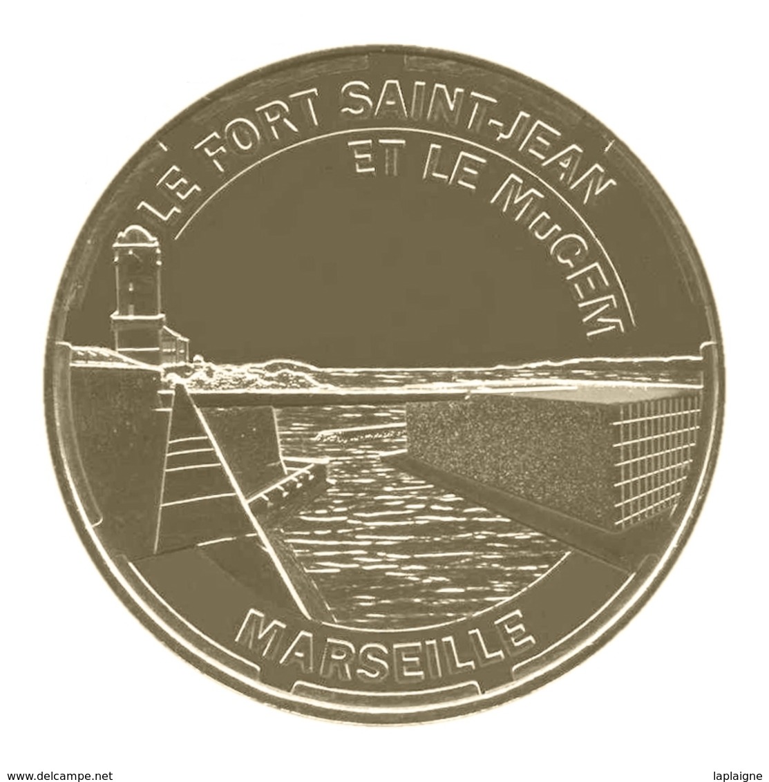 Monnaie De Paris , 2014 , Marseille , Fort Saint Jean Et Le Mucem - Autres & Non Classés