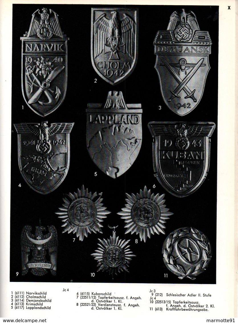 DEUTSCHE AUSZEICHNUNGEN ORDRE DECORATION MEDAILLE INSIGNE ALLEMAGNE 1892 1945 REICH - Germany